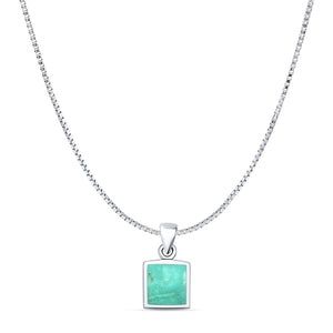  Square Pendant 