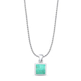  Square Pendant 
