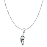  Feather Pendant 