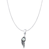 Feather Pendant 