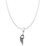  Feather Pendant 