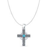  Celtic Cross Pendant 