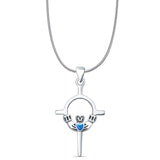  Claddagh Pendant 