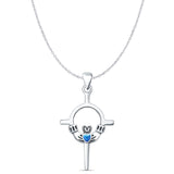  Claddagh Pendant 