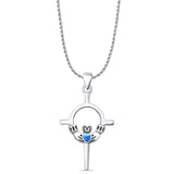  Claddagh Pendant 