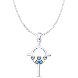  Claddagh Pendant 