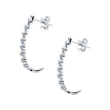 Half Hoop Earrings