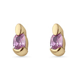 Pink CZ Earrings
