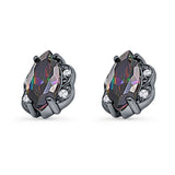 Marquise Stud Earrings