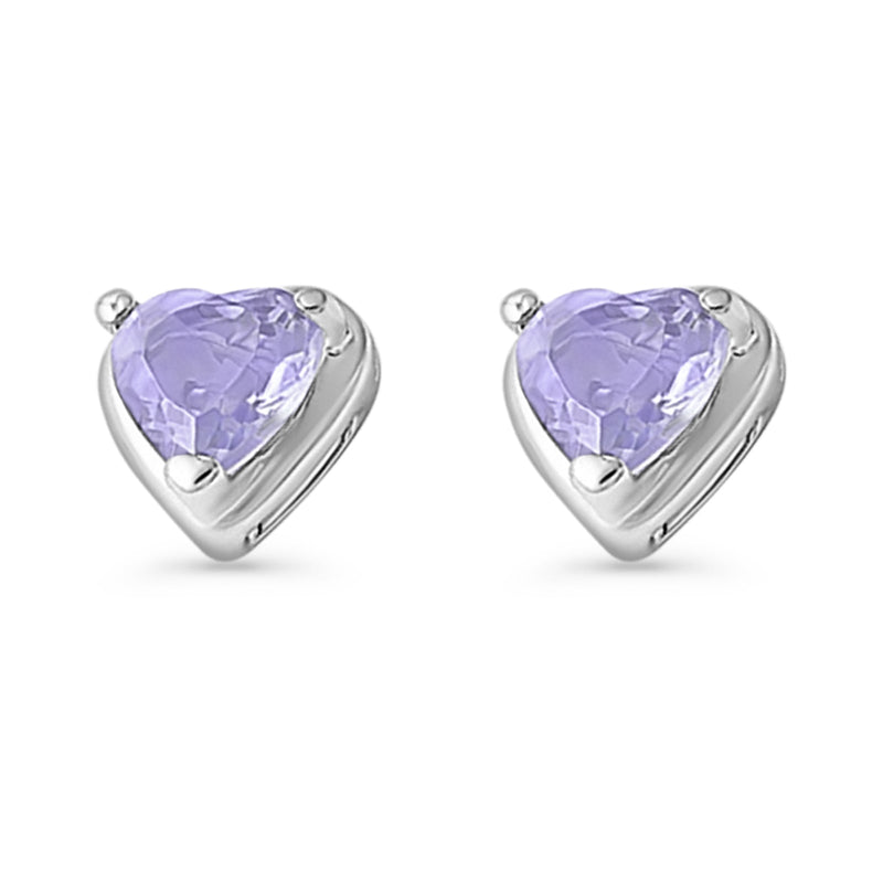 Heart Stud Earrings