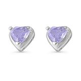 Heart Stud Earrings