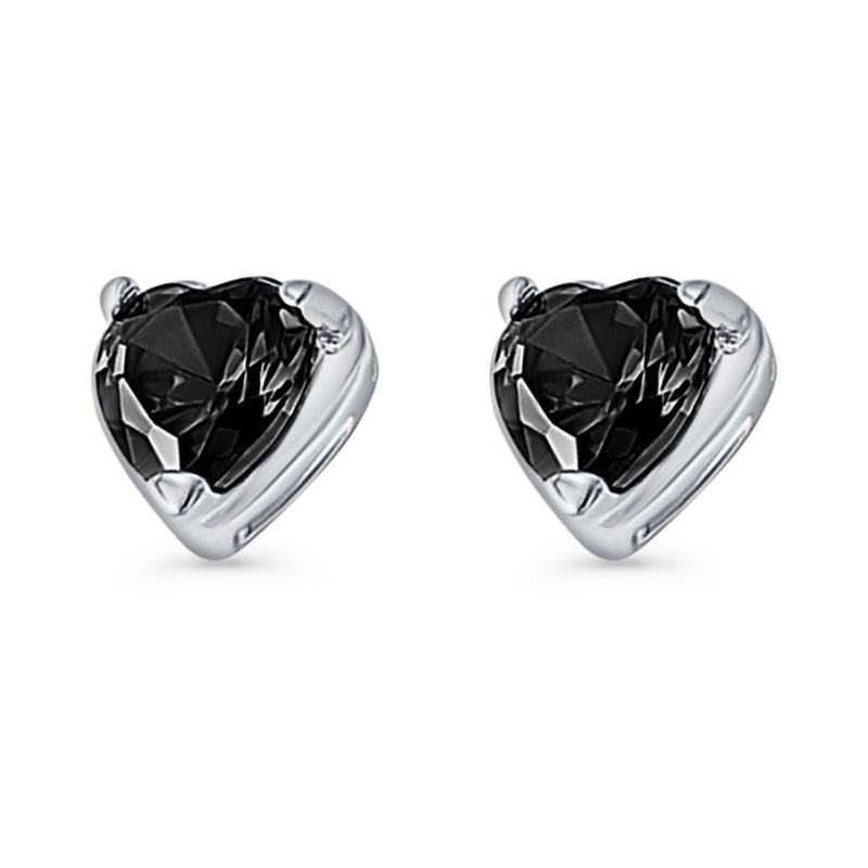 Heart Stud Earrings