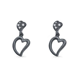 Heart Stud Earrings