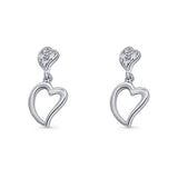 Heart Stud Earrings