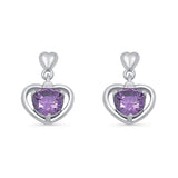 Heart Stud Earrings