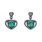 Heart Stud Earrings