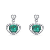 Heart Stud Earrings