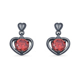 Heart Stud Earrings