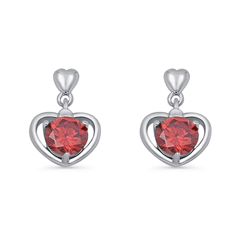 Heart Stud Earrings