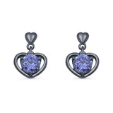 Heart Stud Earrings
