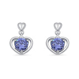 Heart Stud Earrings