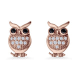 Owl Stud Earrings