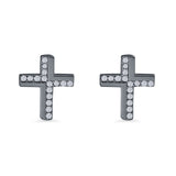 Cross Stud Earrings