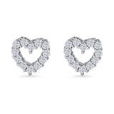 Heart Stud Earrings
