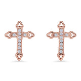 Cross Stud Earrings