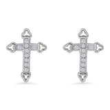 Cross Stud Earrings