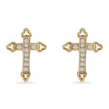 Cross Stud Earrings