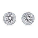 Round Stud Earrings
