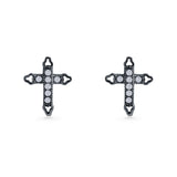 Cross Stud Earrings