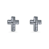 Cross Stud Earrings