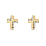 Cross Stud Earrings