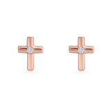 Cross Stud Earrings