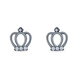 Crown Stud Earrings