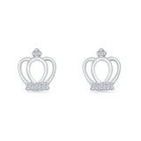 Crown Stud Earrings
