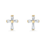 Cross Stud Earring