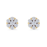 Floral Stud Earrings