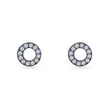 Circle Stud Earrings
