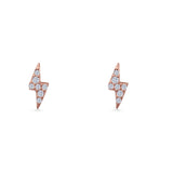Thunderbolt Stud Earrings