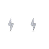 Thunderbolt Stud Earrings