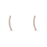 Bar Stud Earrings