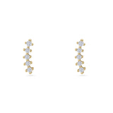 Bar Stud Earrings