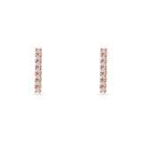 Line Bar Stud Earrings