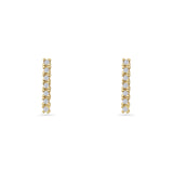 Line Bar Stud Earrings
