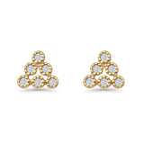 Triangle Stud Earring