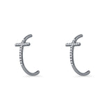 Cross Stud Earring