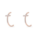 Cross Stud Earring